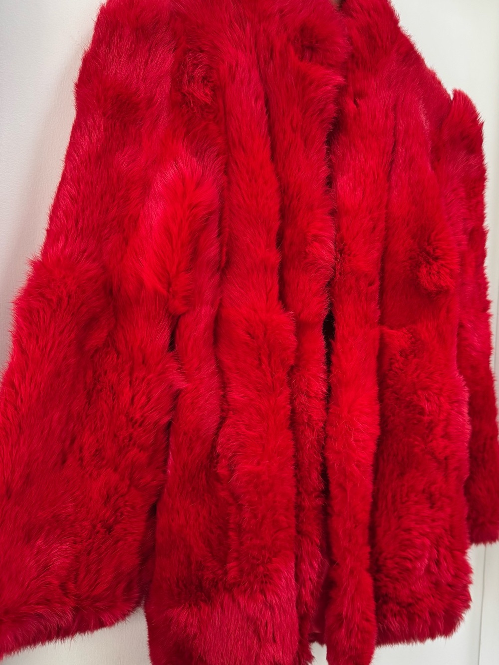 Red Fur Coat | Jacques Aran